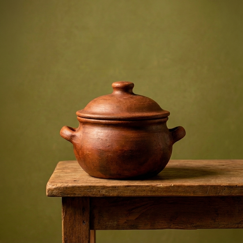 Panela de barro rústica